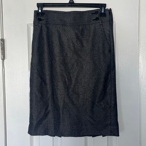 BEBE Pleat Detail Pencil Skirt